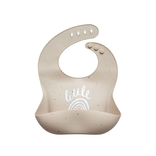 The Somewhere Co. Silicone Baby Bib - Little Rainbow