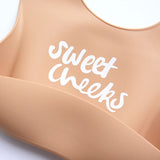 The Somewhere Co. Silicone Baby Bib - Sweet Cheeks