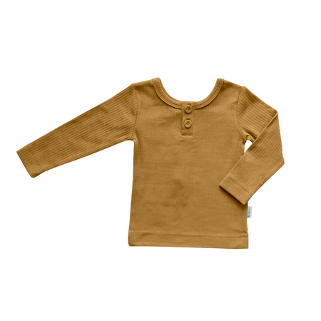 Bobby G Box Ribbed Tee - Sand Storm