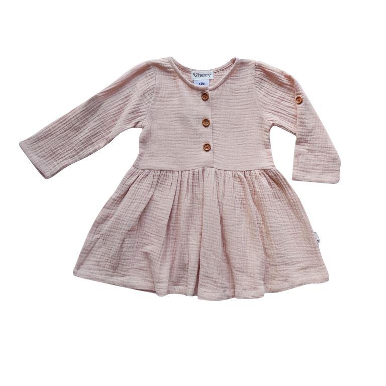 Love Henry Rosie Dress - Light Peach