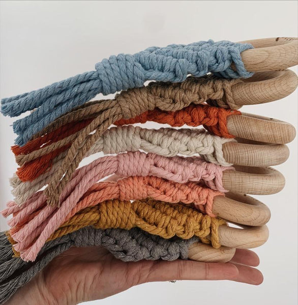 Love Macrame - Macrame Teether - Sand