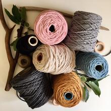 Love Macrame - Macrame Shelf Swing - Grey