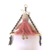 Love Macrame - Macrame Shelf Swing - Grey