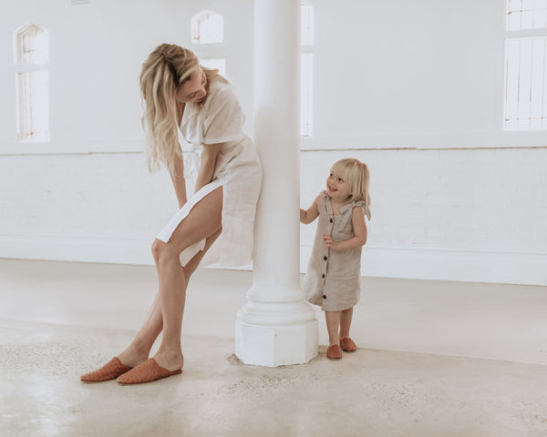 Scandic Gypsy - Woven Mule - Summer Tan