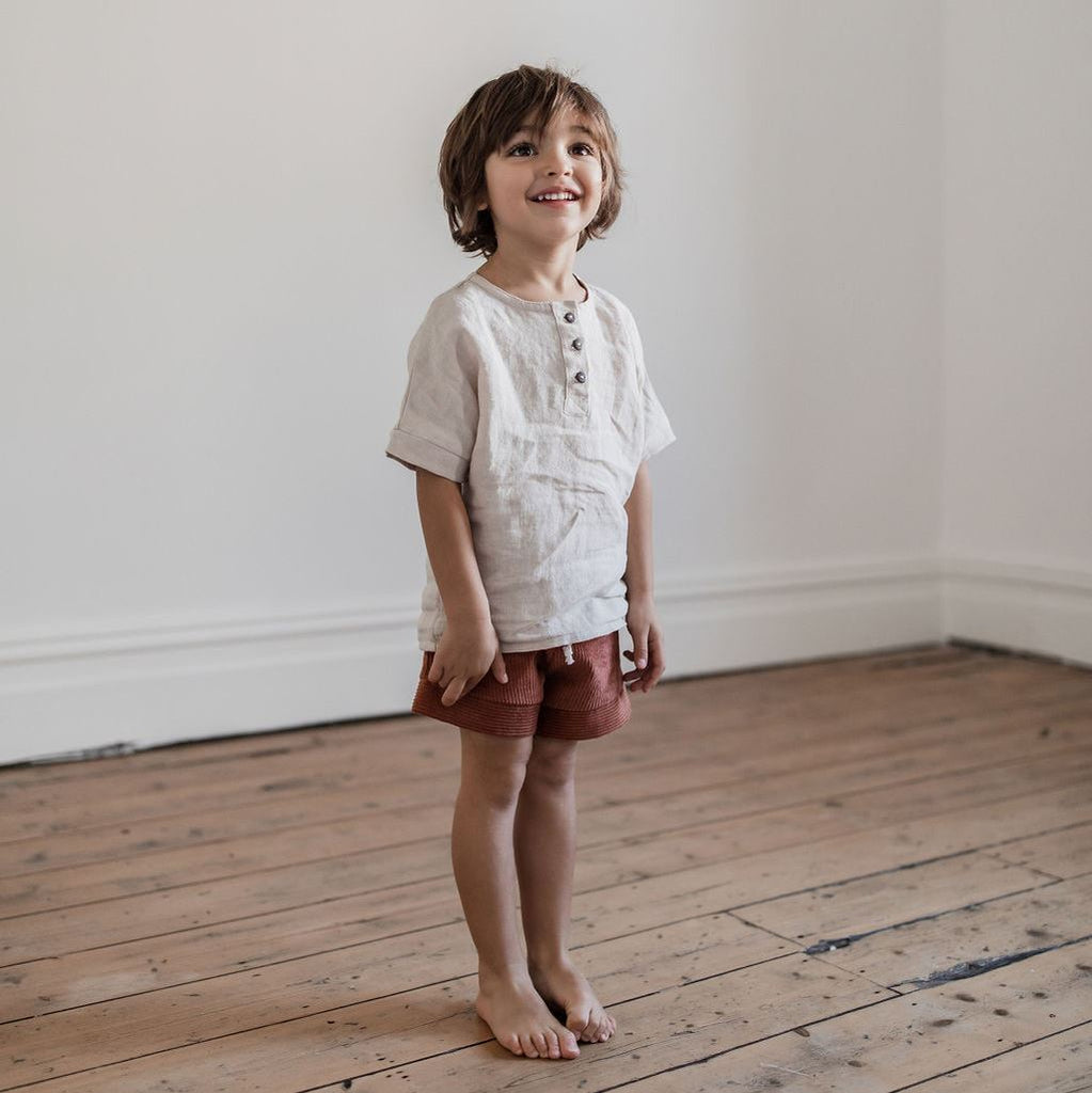 Lupine and Luna Elwood Shorts - Copper
