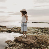 Lupine and Luna Daisy Blouse - Ivory