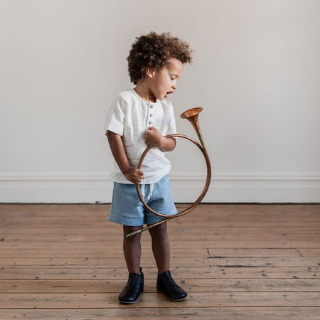 Goldie + Ace Sadie Terry Towelling Short - Marigold