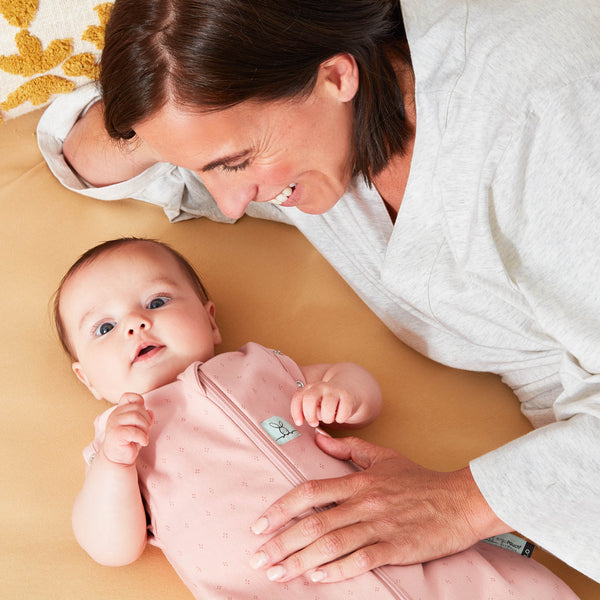 ergoPouch Cocoon 0.2 tog Organic Bamboo Swaddle - Berries