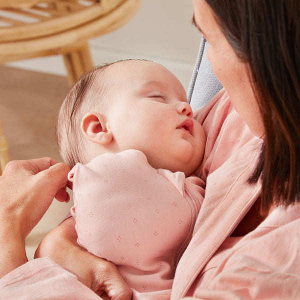 ergoPouch Cocoon 0.2 tog Organic Bamboo Swaddle - Berries