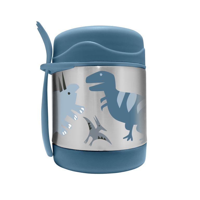 My Family Stainless Steel Food Jar - Dino T-Rex