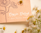 Nurturing Nature Cards - Oopsie Daisy Get Well Soon Plantable Greeting Card