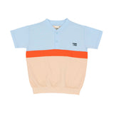 Goldie + Ace Ollie French Terry Short Sleeve T-shirt - Blue