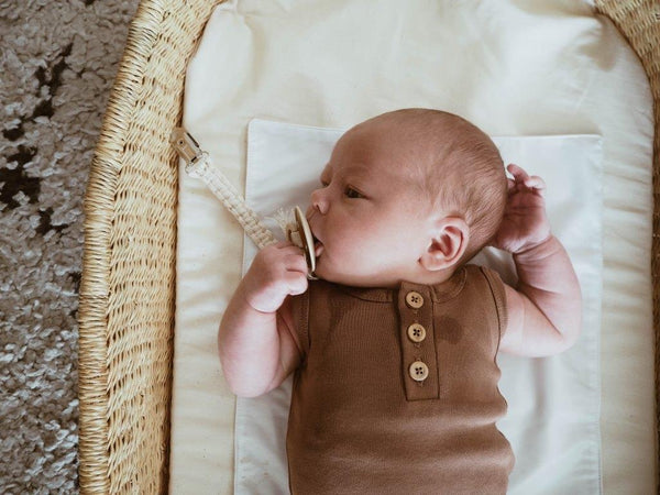 Baby Change Basket - Natural