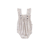 Peggy Edie Playsuit - Mini Blue Floral