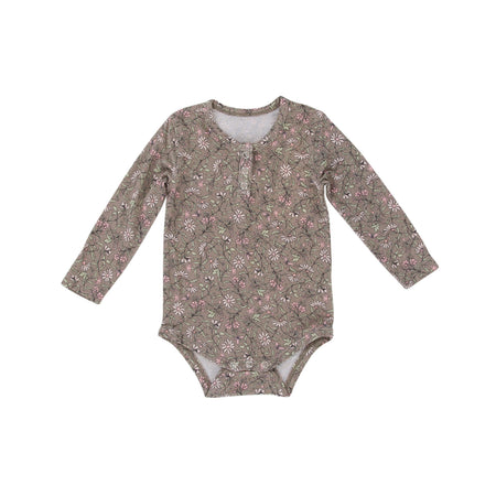 Peggy August Playsuit - Khaki Linen