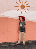 Tiny Gypsy Short Sleeve Tee - Wanderlust - Stonewash