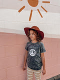 Tiny Gypsy Short Sleeve Tee - Wanderlust - Stonewash