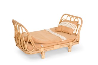 Poppie Toys - Fitted Sheet for Day Bed - Clay