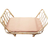 Poppie Toys - Fitted Sheet for Day Bed - Clay