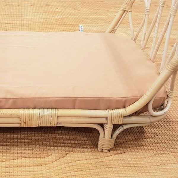 Poppie Toys - Fitted Sheet for Day Bed - Clay