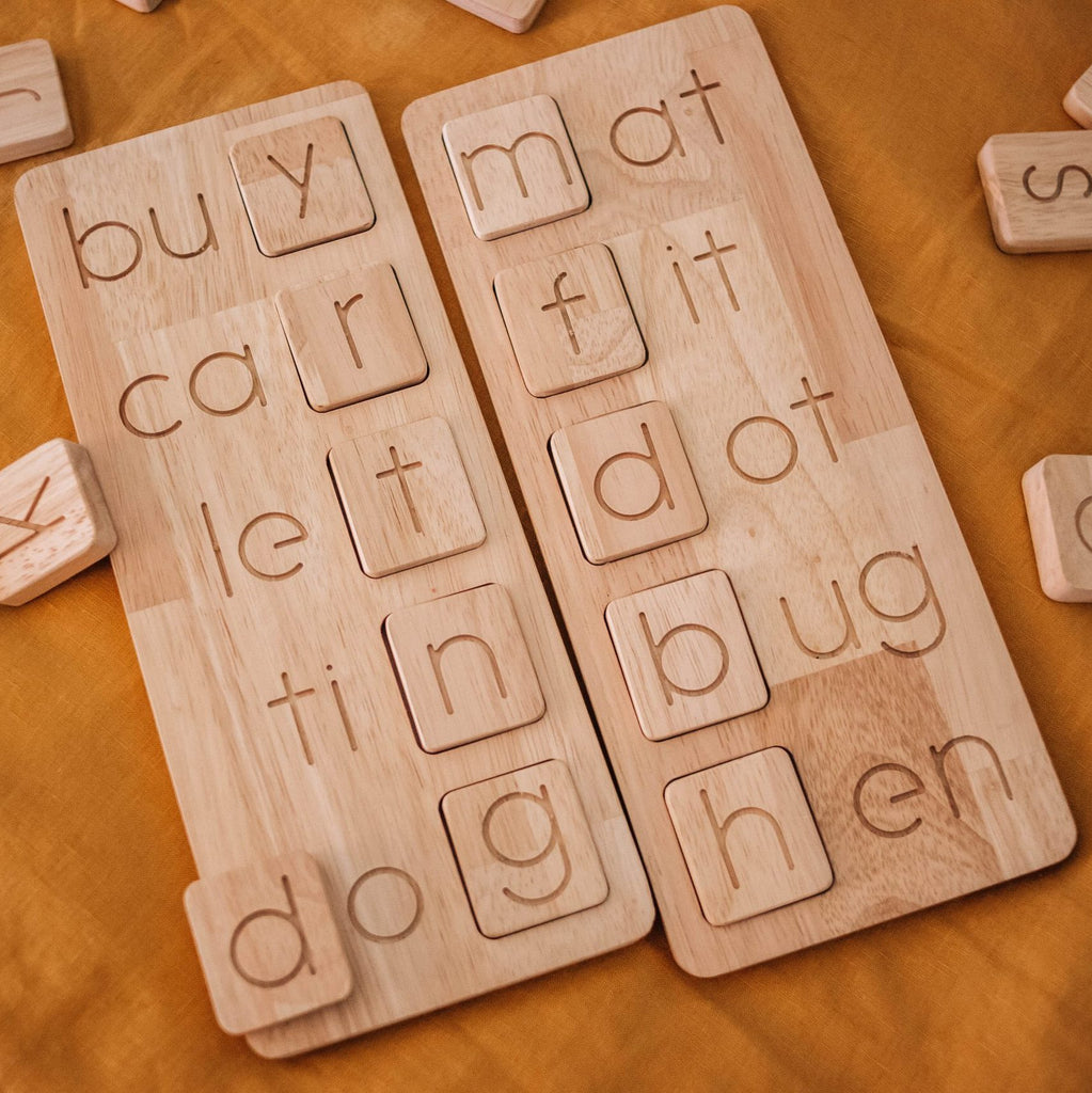 Qtoys - CVC Dual Word Boards