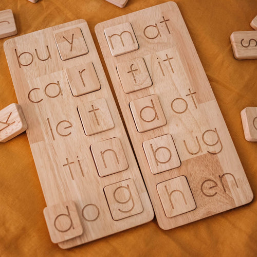 Qtoys - CVC Dual Word Boards