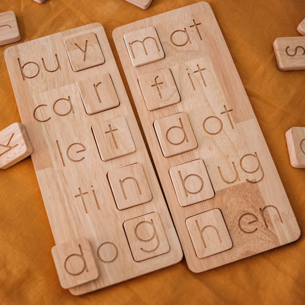 Qtoys - CVC Dual Word Boards