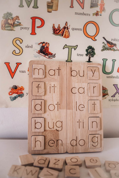 Qtoys - CVC Dual Word Boards