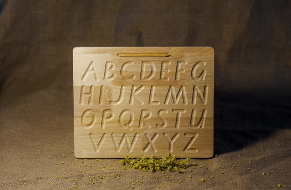 Qtoys - Capital Letter Tracing Board
