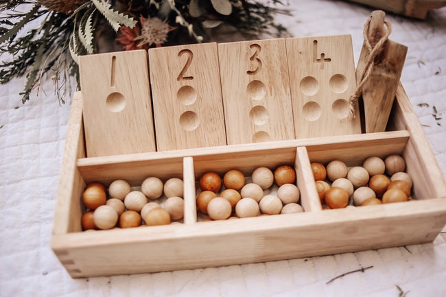 Qtoys - Montessori Sorting Trays - 3 Set