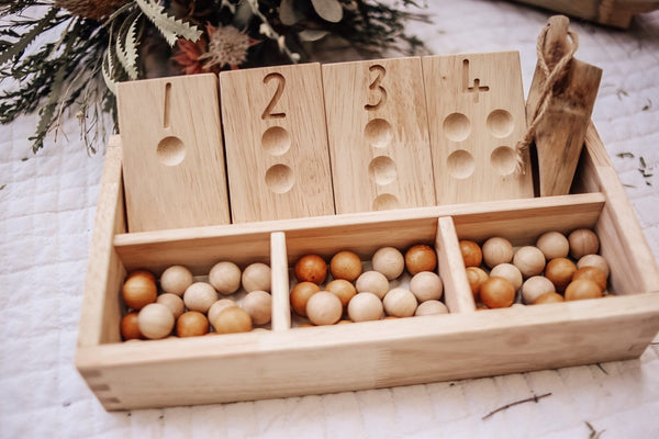 Qtoys - Montessori Sorting Trays - 3 Set