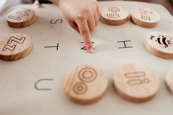 Qtoys - Wooden Animals Alphabet Set