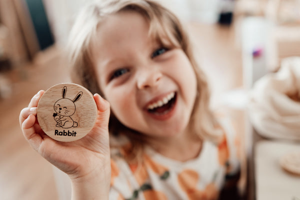 Qtoys - Wooden Animals Alphabet Set
