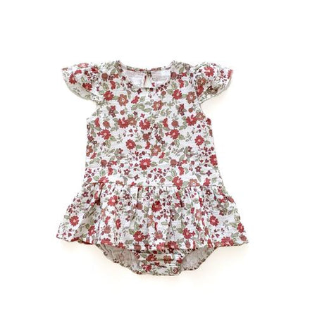 ergoPouch 0.2 tog Short Sleeve Bamboo Romper - Fawn