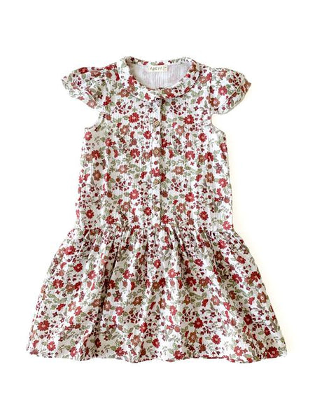 Ruffets and Co Willow Romper - Sugar