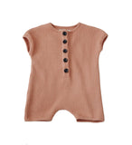 Ruffets and Co Jude Romper - Toast