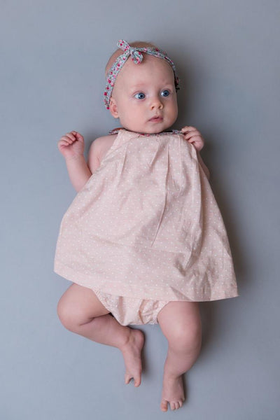 Love Henry Gathered Pilcher Shorts - Pink