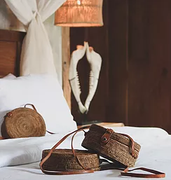 Scandic Gypsy Rattan Bag - Bali