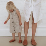 Scandic Gypsy - Woven Mule - Summer Tan