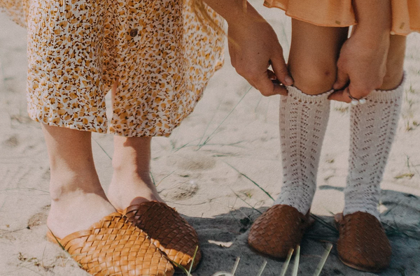 Scandic Gypsy - Woven Mule - Summer Tan