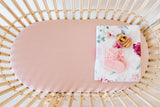 Snuggle Hunny Fitted Bassinet Sheet - Lullaby Pink