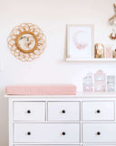 Snuggle Hunny Fitted Bassinet Sheet - Lullaby Pink