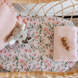 Snuggle Hunny Fitted Bassinet Sheet - Wattle