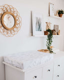 Snuggle Hunny Fitted Bassinet Sheet - Wild Fern