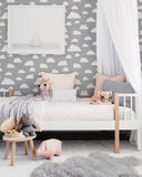 Snuggle Hunny Diamond Knit Blanket - White