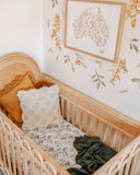 Snuggle Hunny Diamond Knit Blanket - Olive