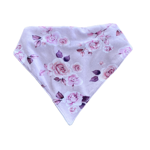 Snuggle Hunny Bandana Dribble Bib - Blossom