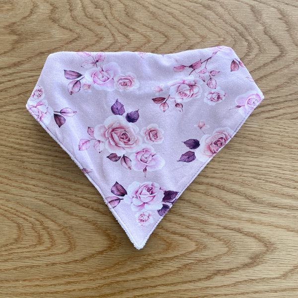 Snuggle Hunny Bandana Dribble Bib - Blossom