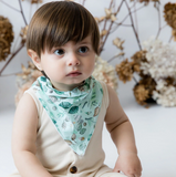 Snuggle Hunny Bandana Dribble Bib - Daintree