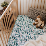 Snuggle Hunny Fitted Cot Sheet - Arizona